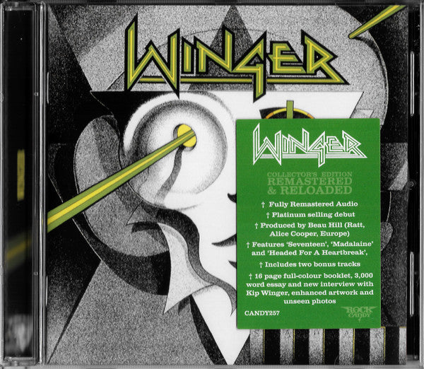 Winger – Winger (CD ALBUM) + bonus tracks