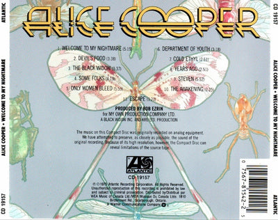 Alice Cooper – Welcome To My Nightmare (CD ALBUM)