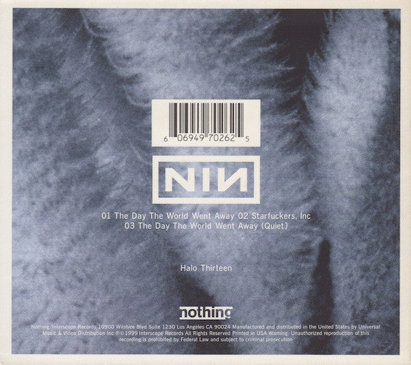 Nine Inch Nails – The Day The World Went Away (CD ALBUM)