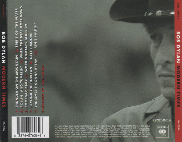 Bob Dylan – Modern Times (CD ALBUM)