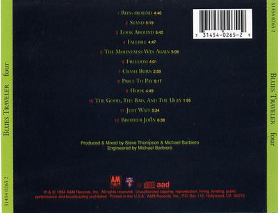 Blues Traveler ‎– Four (CD ALBUM)