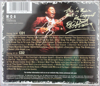 B.B. King – His Definitive Greatest Hits (2XCD ALBUM)