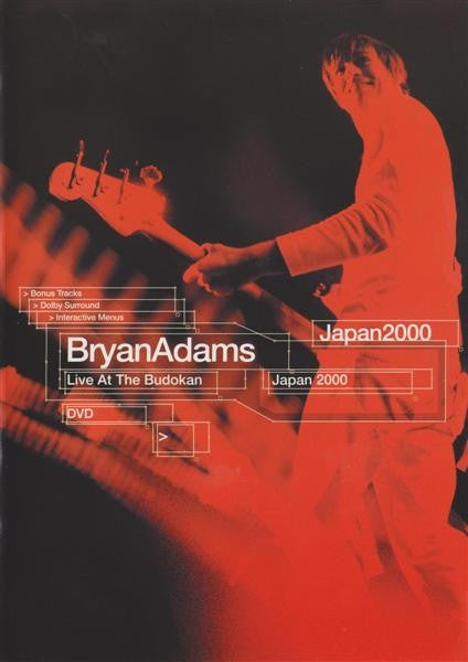 Bryan Adams – Live At The Budokan Japan 2000 (DVD Video)