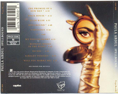 Paula Abdul – Spellbound (CD ALBUM)
