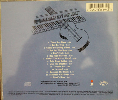10,000 Maniacs – MTV Unplugged (CD ALBUM)
