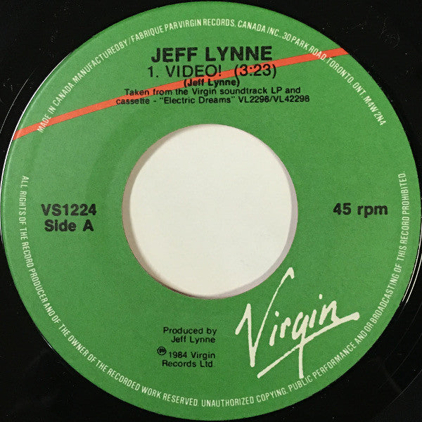 Jeff Lynne ‎– Video!