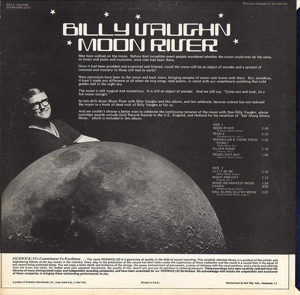 Billy Vaughn ‎– Moon River