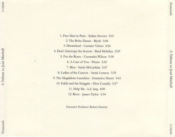 Various – A Tribute To Joni Mitchell (CD ALBUM)