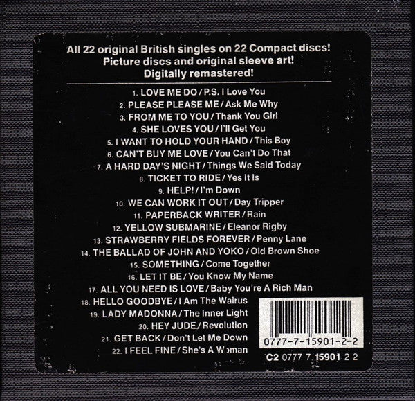 The Beatles – CD Singles Collection-22 x CD Album-box set