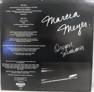 Marcia Meyer ‎– Oregon Summer