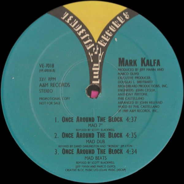 Mark Kalfa – Once Around The Block (12" single)