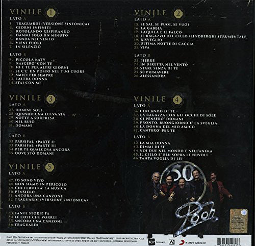 Pooh ‎– L'Ultima Notte Insieme -5 Discs Box set