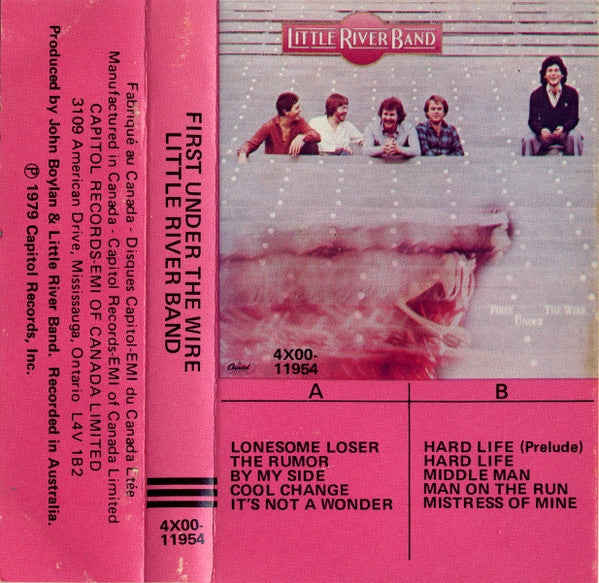 Little River Band – First Under The Wire (Cassette)