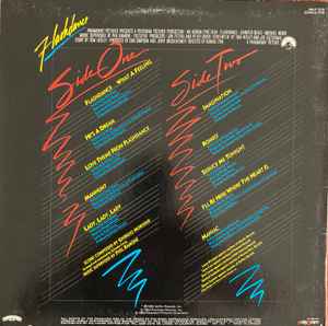 Various ‎– Flashdance (Original Soundtrack From The Motion Picture)