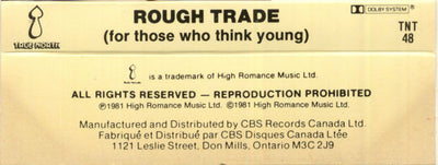 Rough Trade – For Those Who Think Young (CASSETTE)