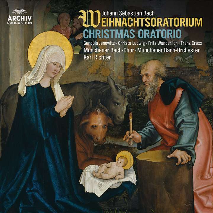 Johann Sebastian Bach, Karl Richter, Münchener Bach-Orchester, Münchener Bach-Chor ‎– Weihnachtsoratorium (NEW PRESSING) 3LPs