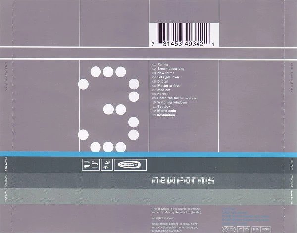 Roni Size / Reprazent – New Forms (CD ALBUM)
