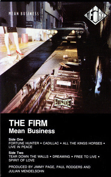 The Firm – Mean Business (CASSETTE)