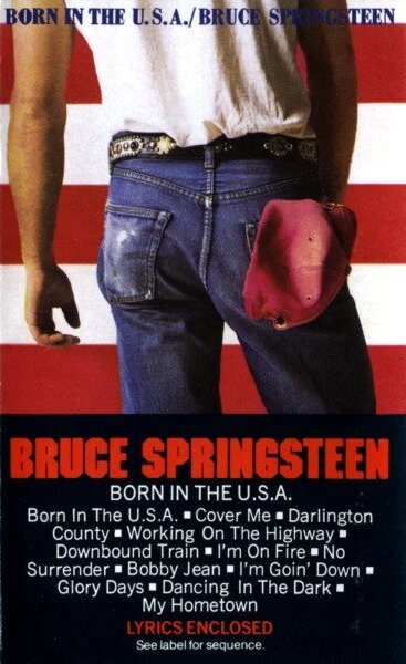 Bruce Springsteen – Born In The U.S.A. (CASSETTE)