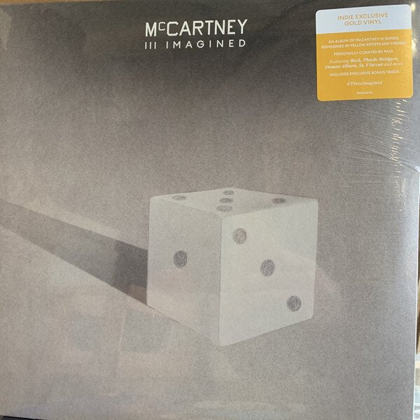 McCartney  – McCartney III Imagined (NEW PRESSING)  2 Discs- Gold/Indie exclusive