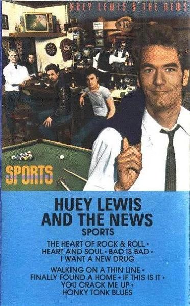 Huey Lewis And The News – Sports (CASSETTE)