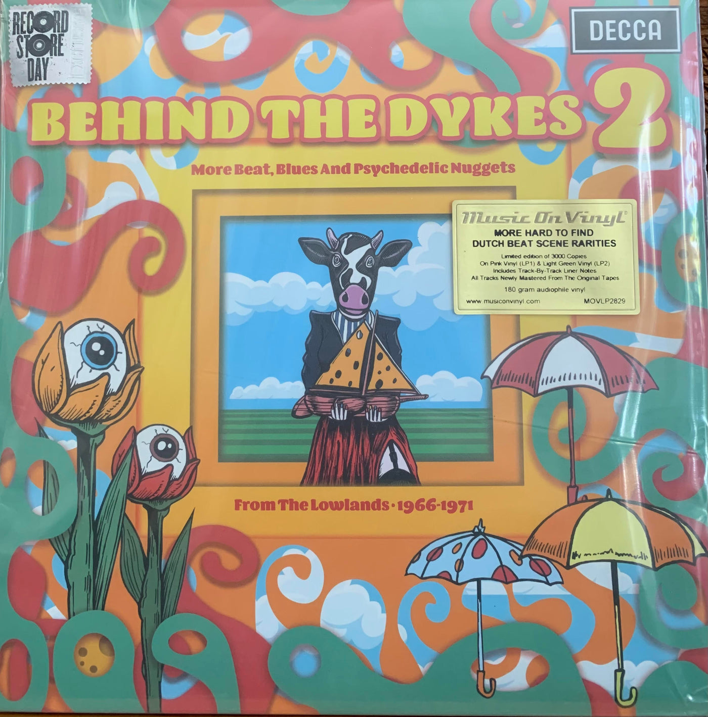 Various- Behind the Dykes 2  (NEW PRESSING)-2021RSD2 -  (2LP/colour)