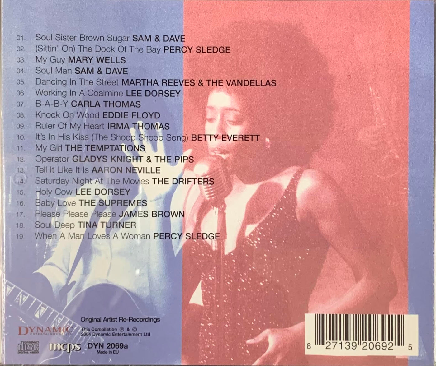 Various- Martha Reeves / Sam& Dave - Soul Sister Blues Brother-(CD Album)