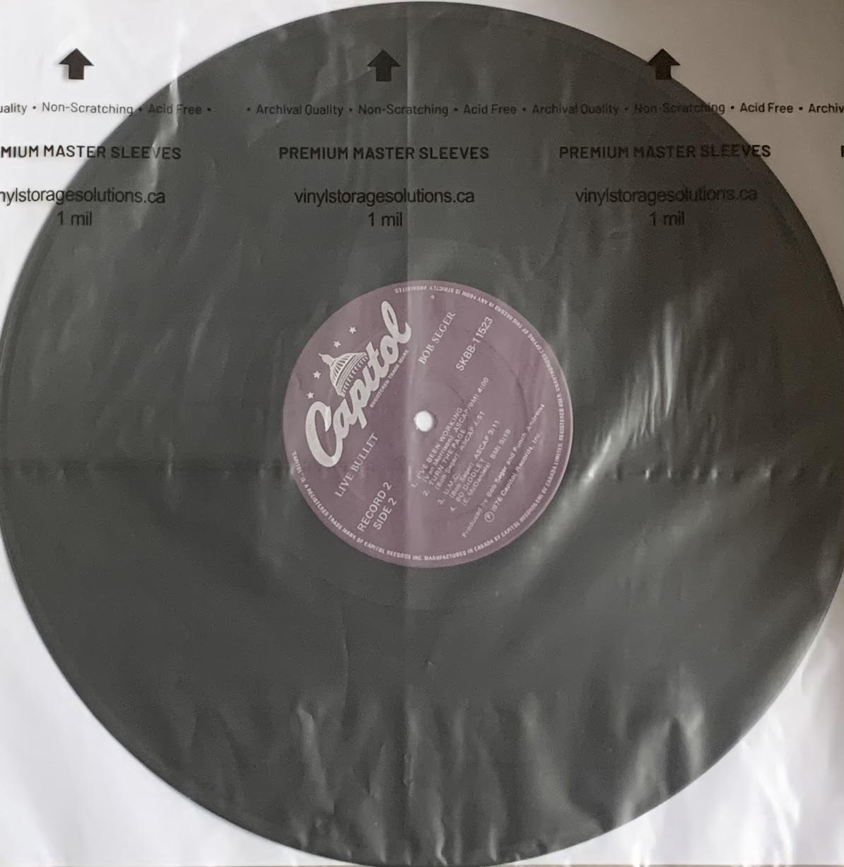 12 inch- 1 mil "rice paper" inner sleeves - 25 pieces