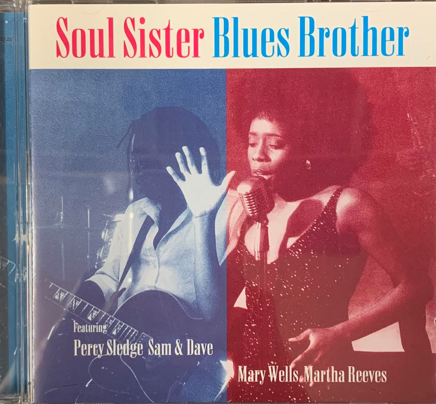 Various- Martha Reeves / Sam& Dave - Soul Sister Blues Brother-(CD Album)