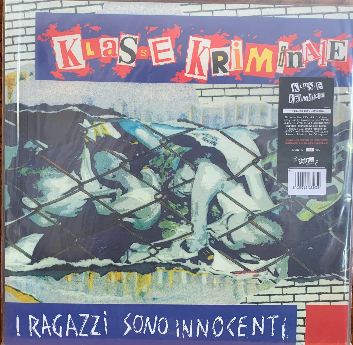 Klasse Kriminale - I Ragazzi Sono Innocenti (LP+poster) (NEW PRESSING)-2021RSD2-