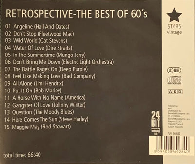 Various-Retrospective-the best of 60's-CD Album