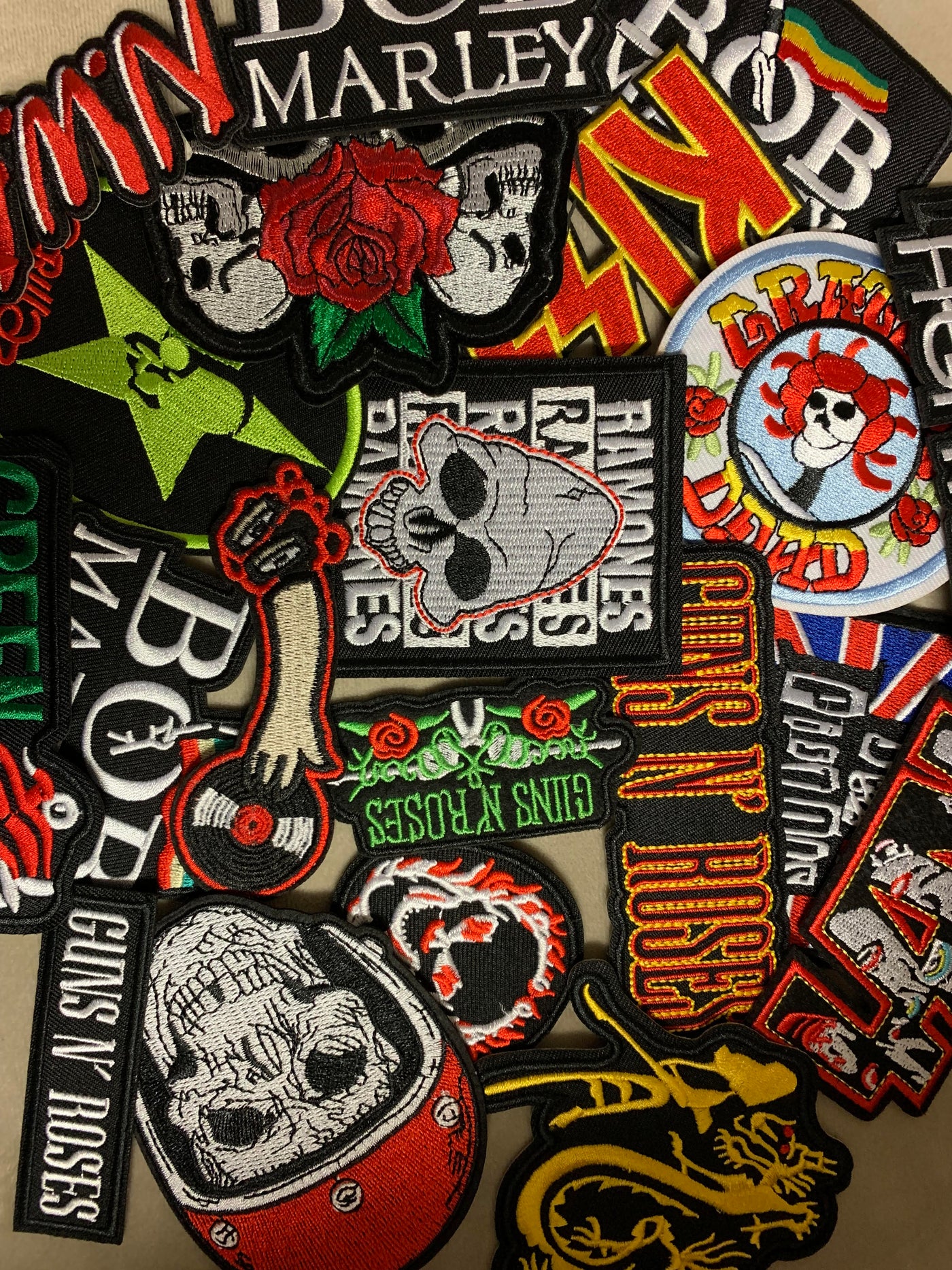 Patches - Various bands, various sizes $6.99 ea